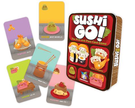 Sushi Go! Un jeu de cartes addictif pour des soirées gourmandes